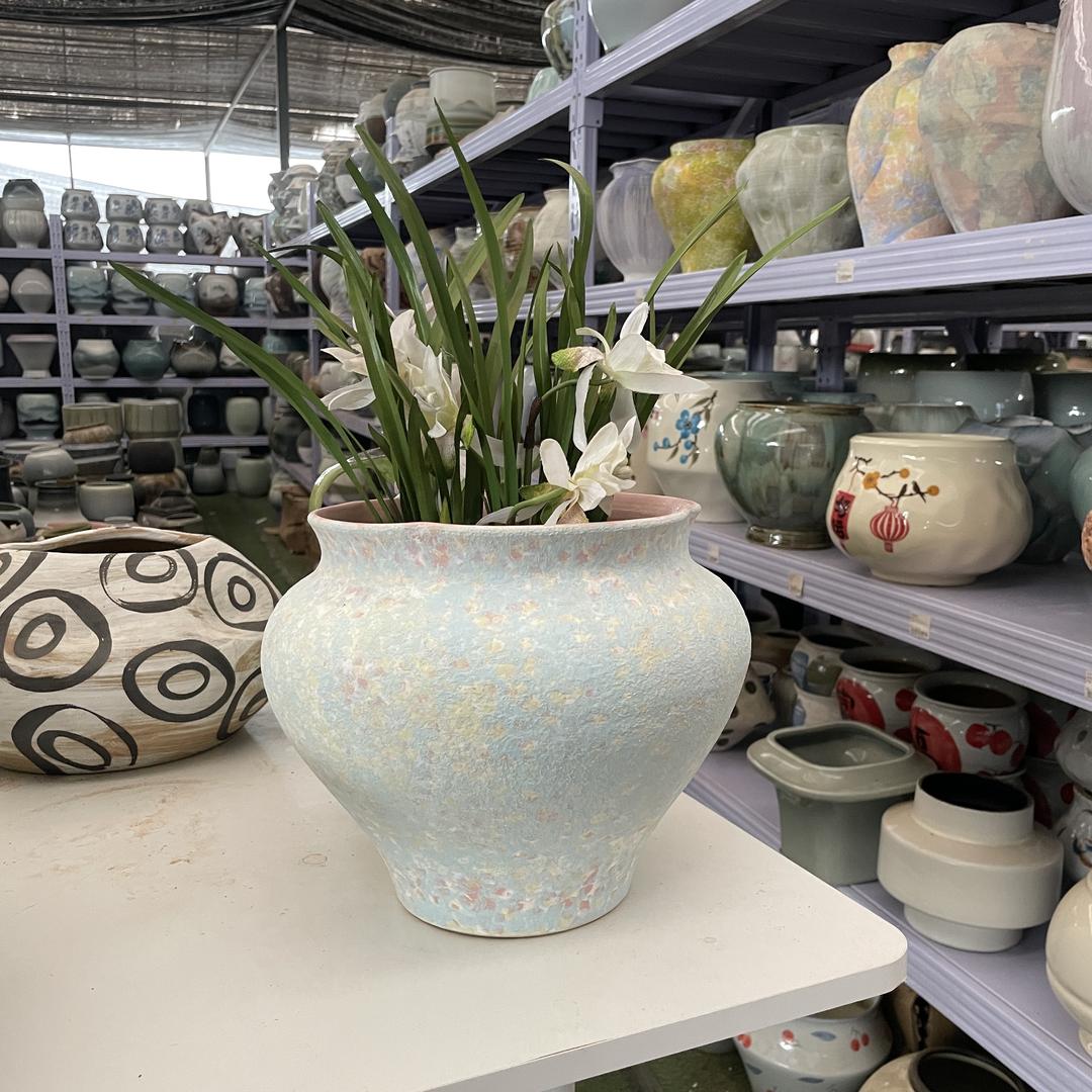 李家工艺品店创意陶瓷花盆