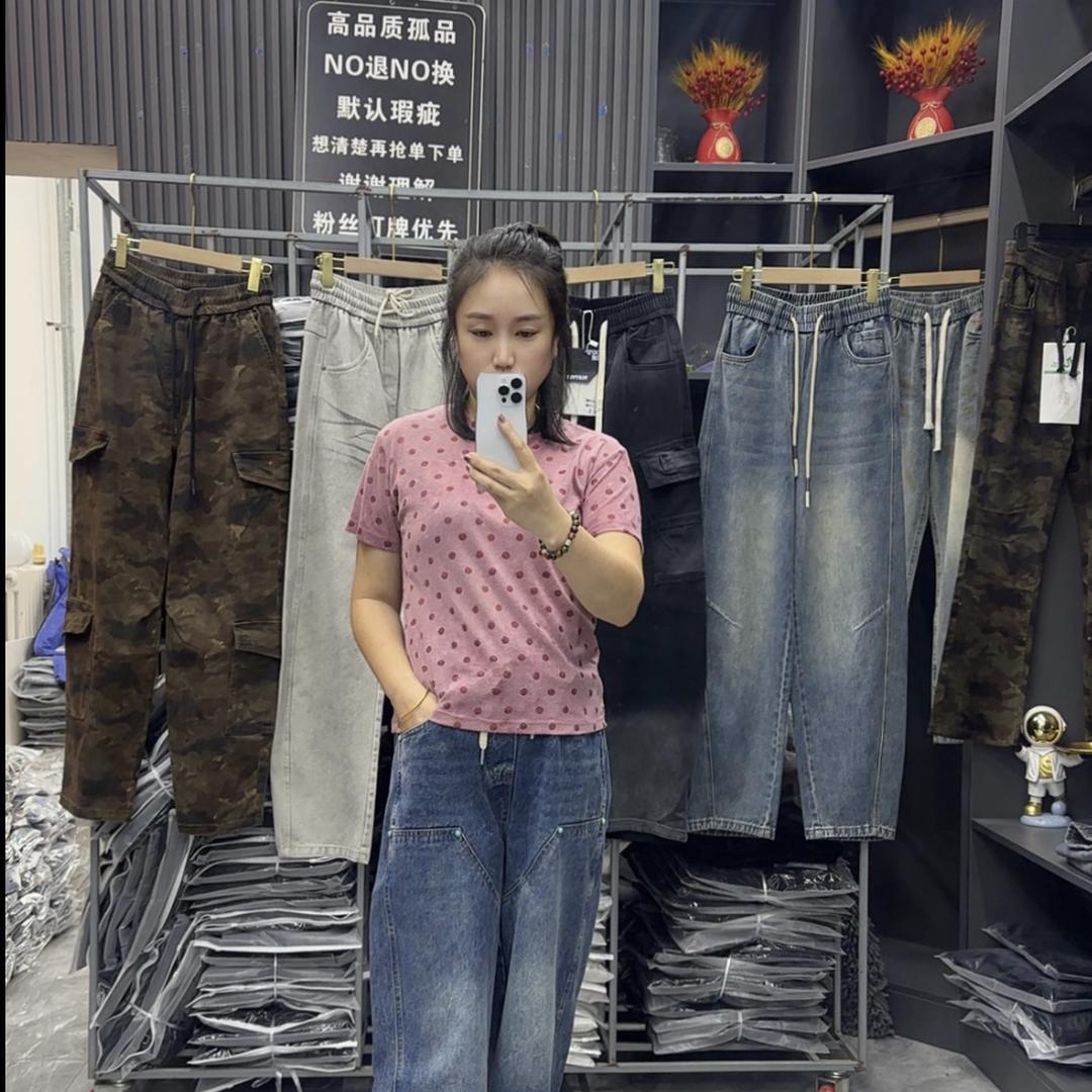 鸿瑞情侣牛仔裤