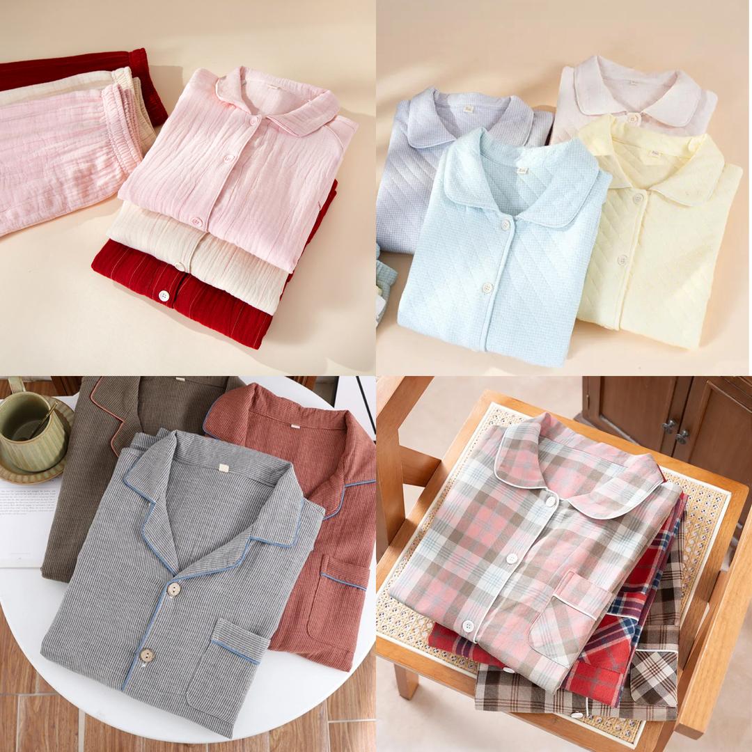 罗厂长全棉睡衣家居服