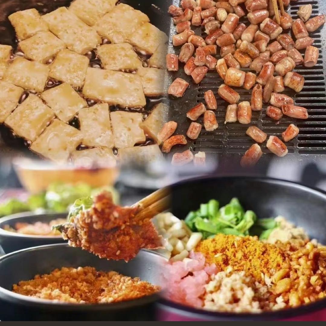 古镇七坊贵州特色烧烤小豆腐