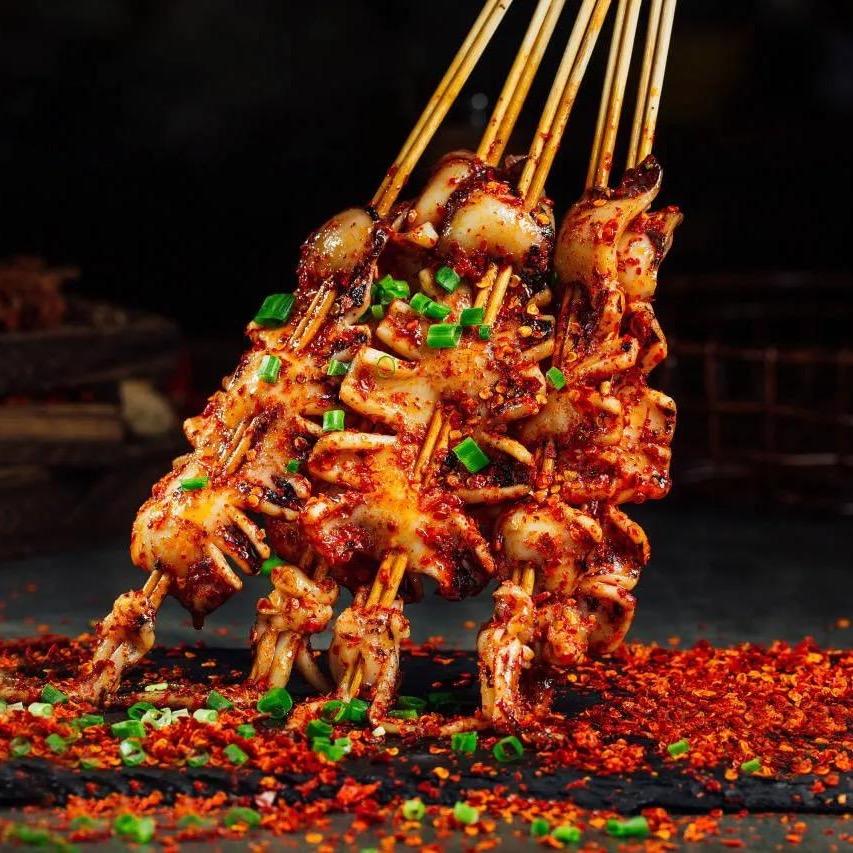 铁板鱿鱼（摆摊日常）