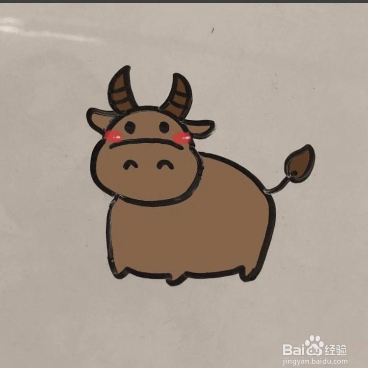 勇敢牛牛 ，不怕困难