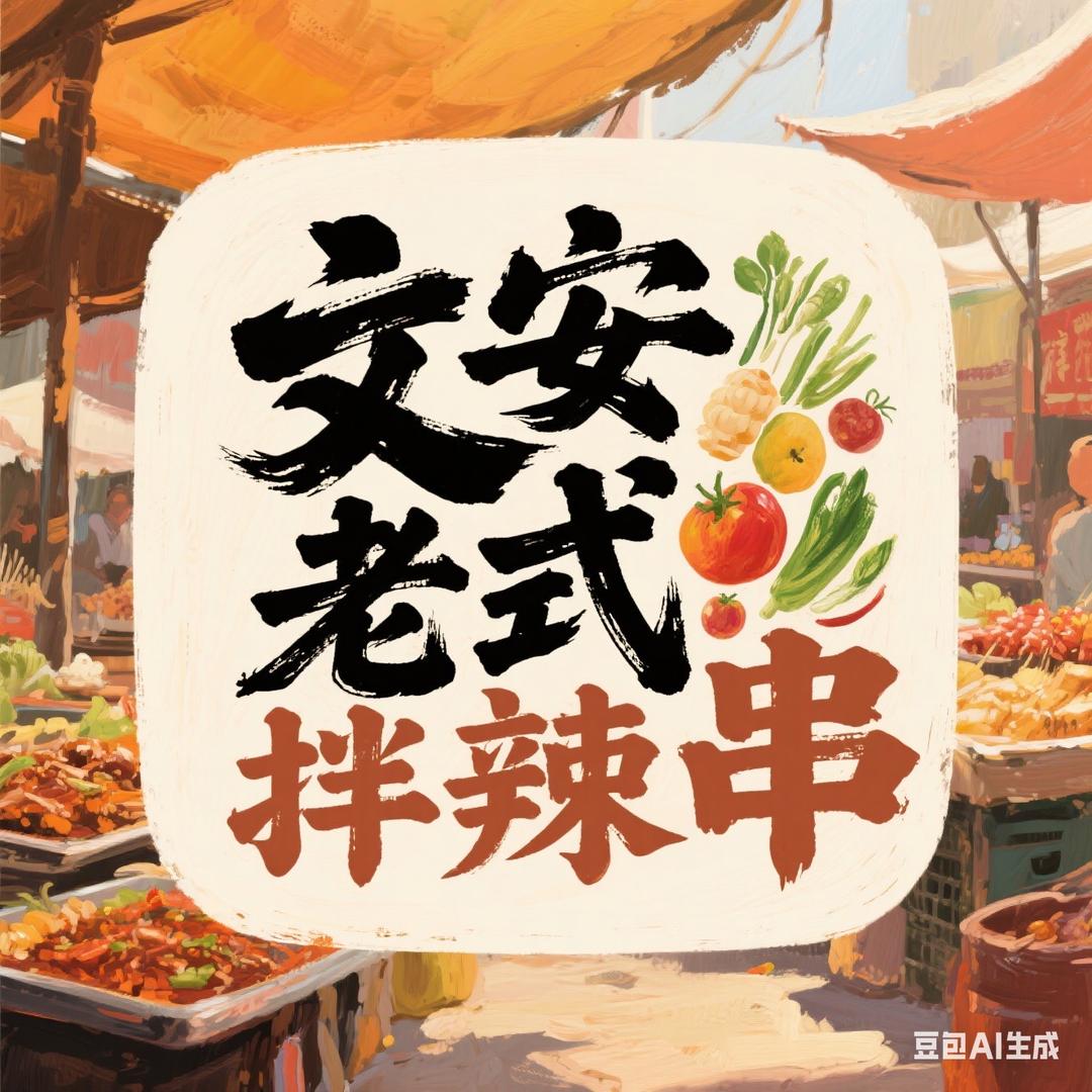 文安老式拌辣串（酸甜麻辣口的）