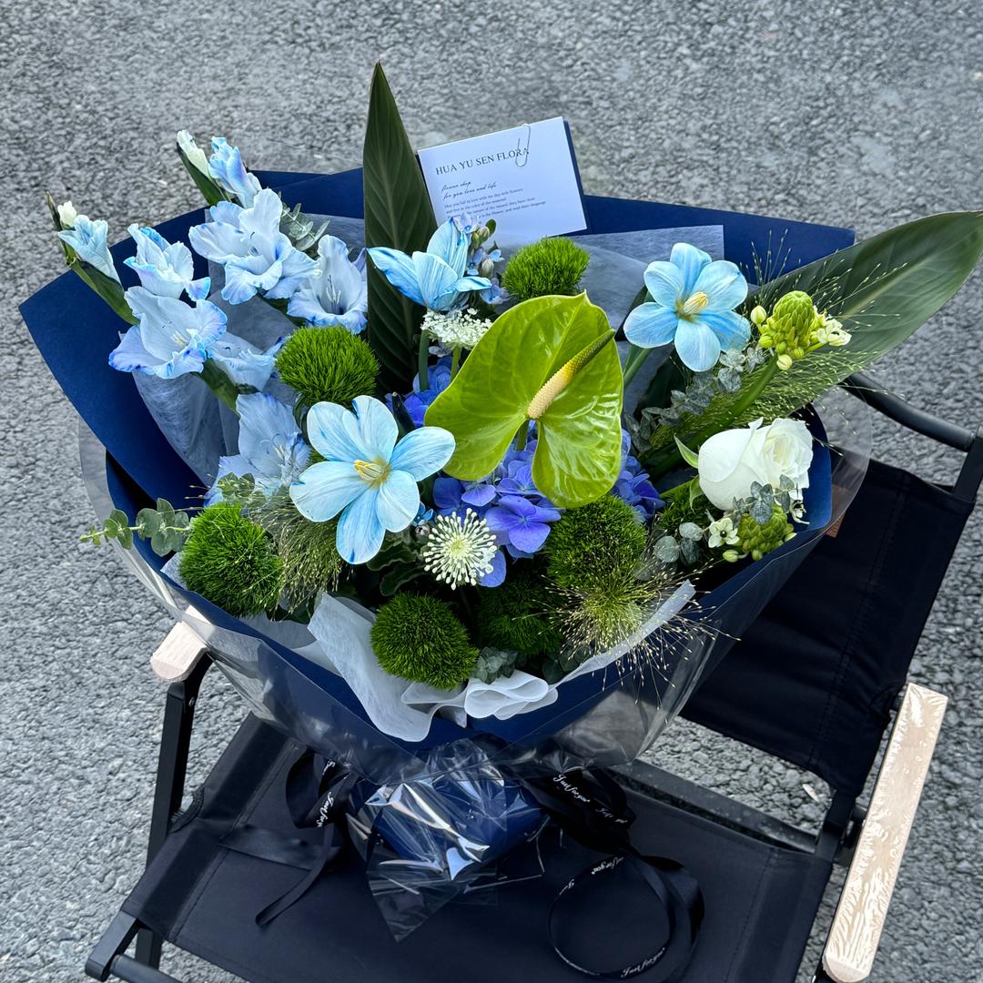 杭州萧山花郁森花店