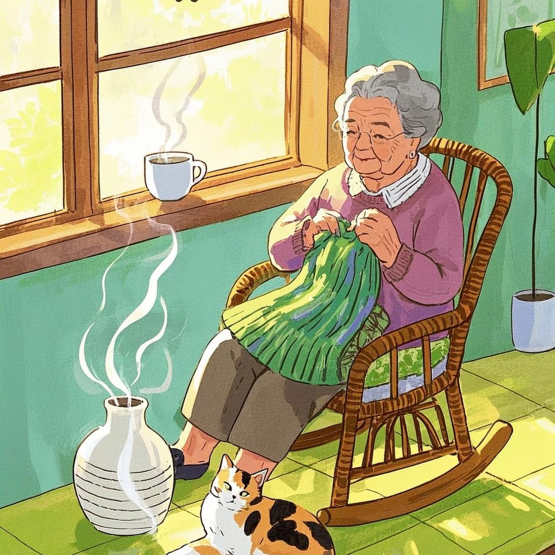 治愈系无敌奶奶