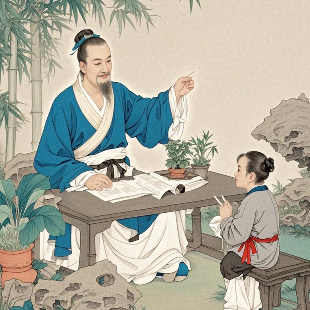 孔夫子说教