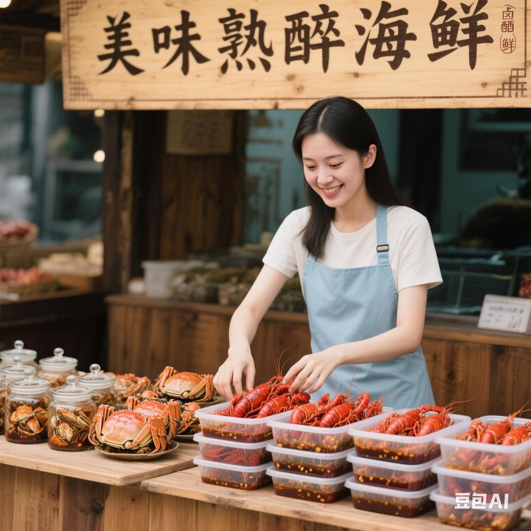 阿姨爱吃虾