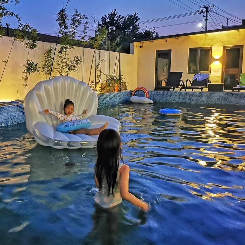 日照拾忆泳池民宿