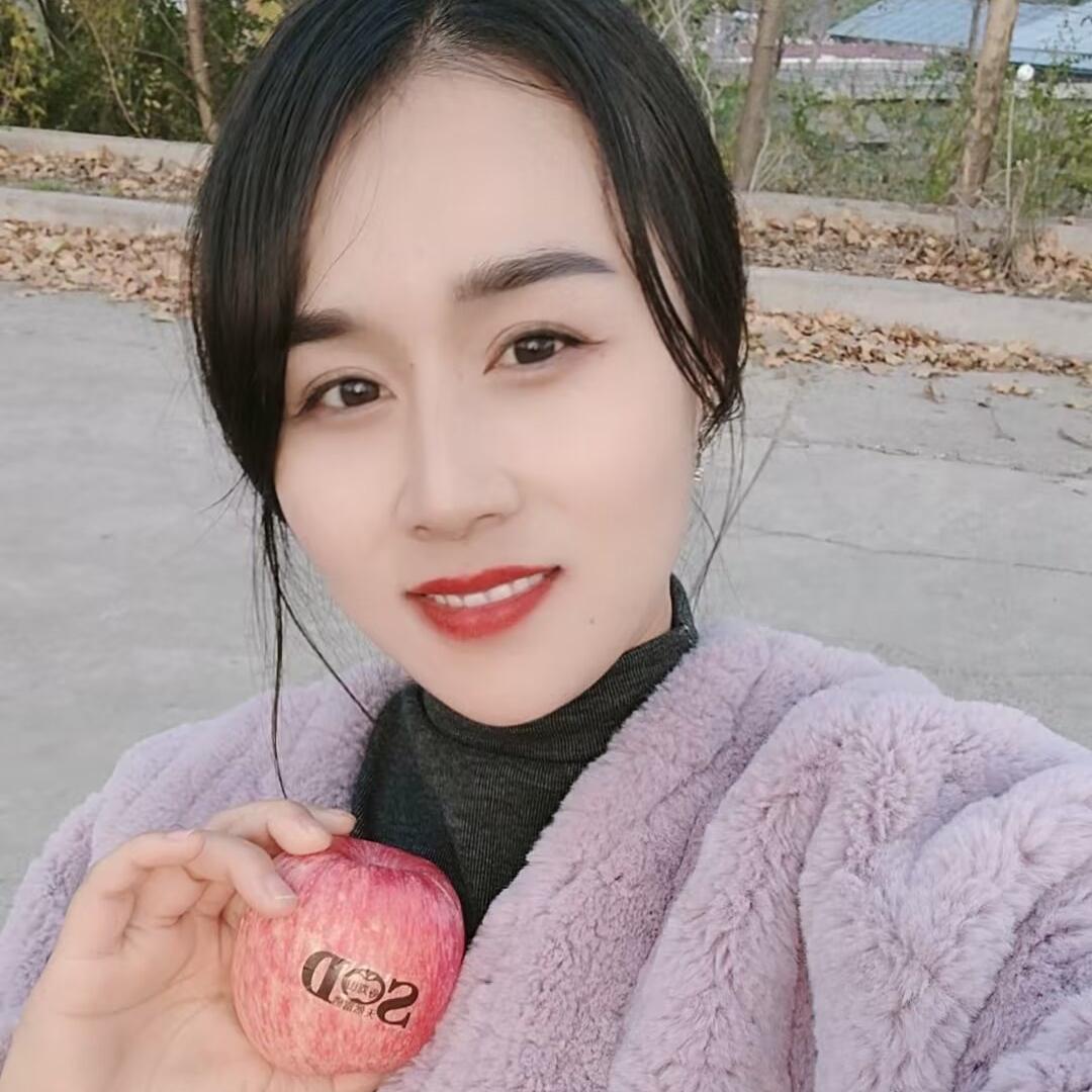 刘漂亮灵宝苹果～特产