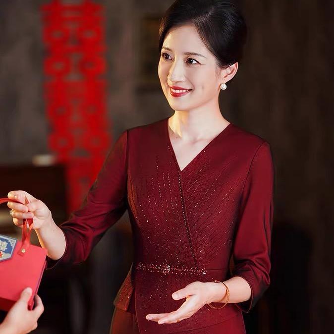 喜來婚宴妈妈礼服