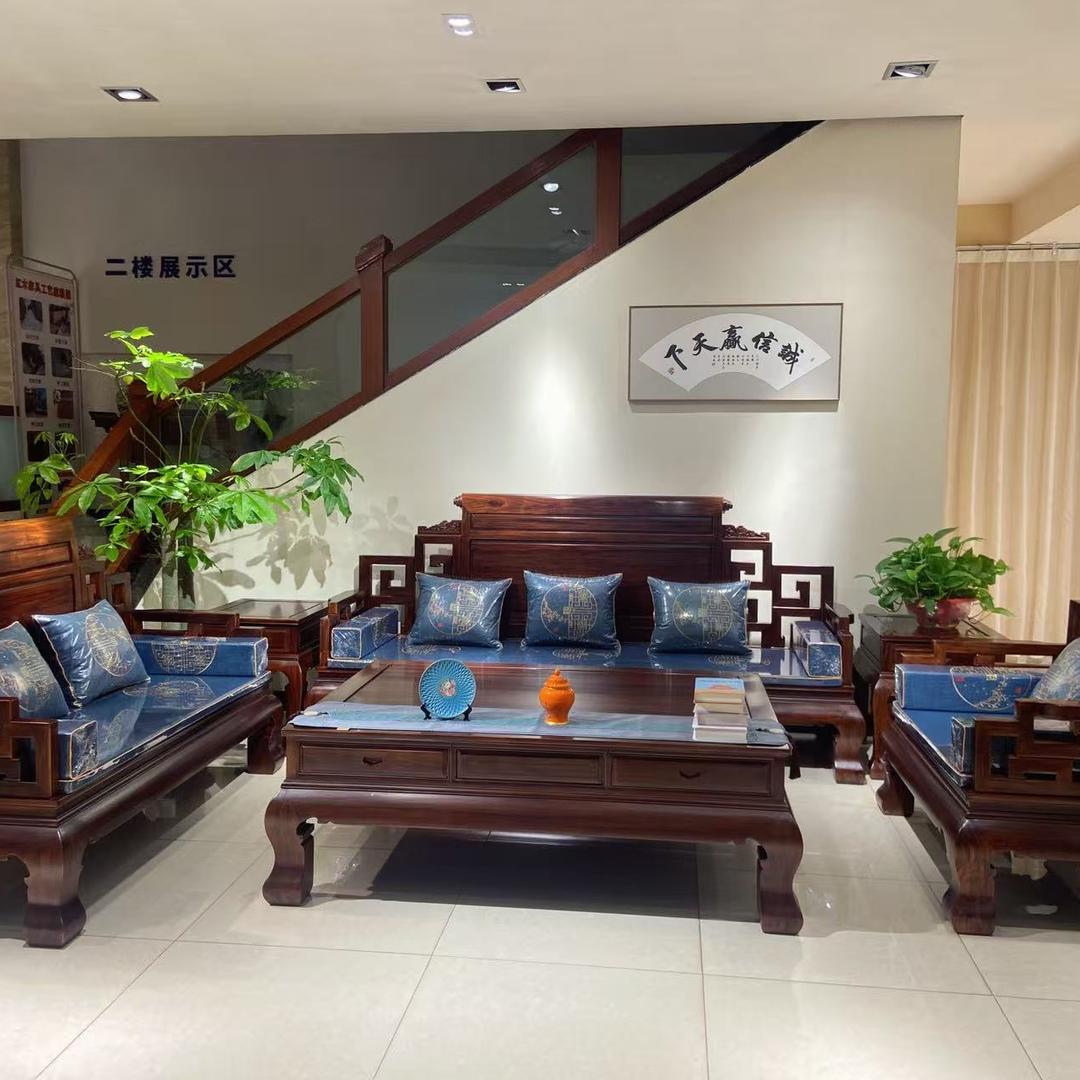 杰沐轩红木家具厂主打大套红木