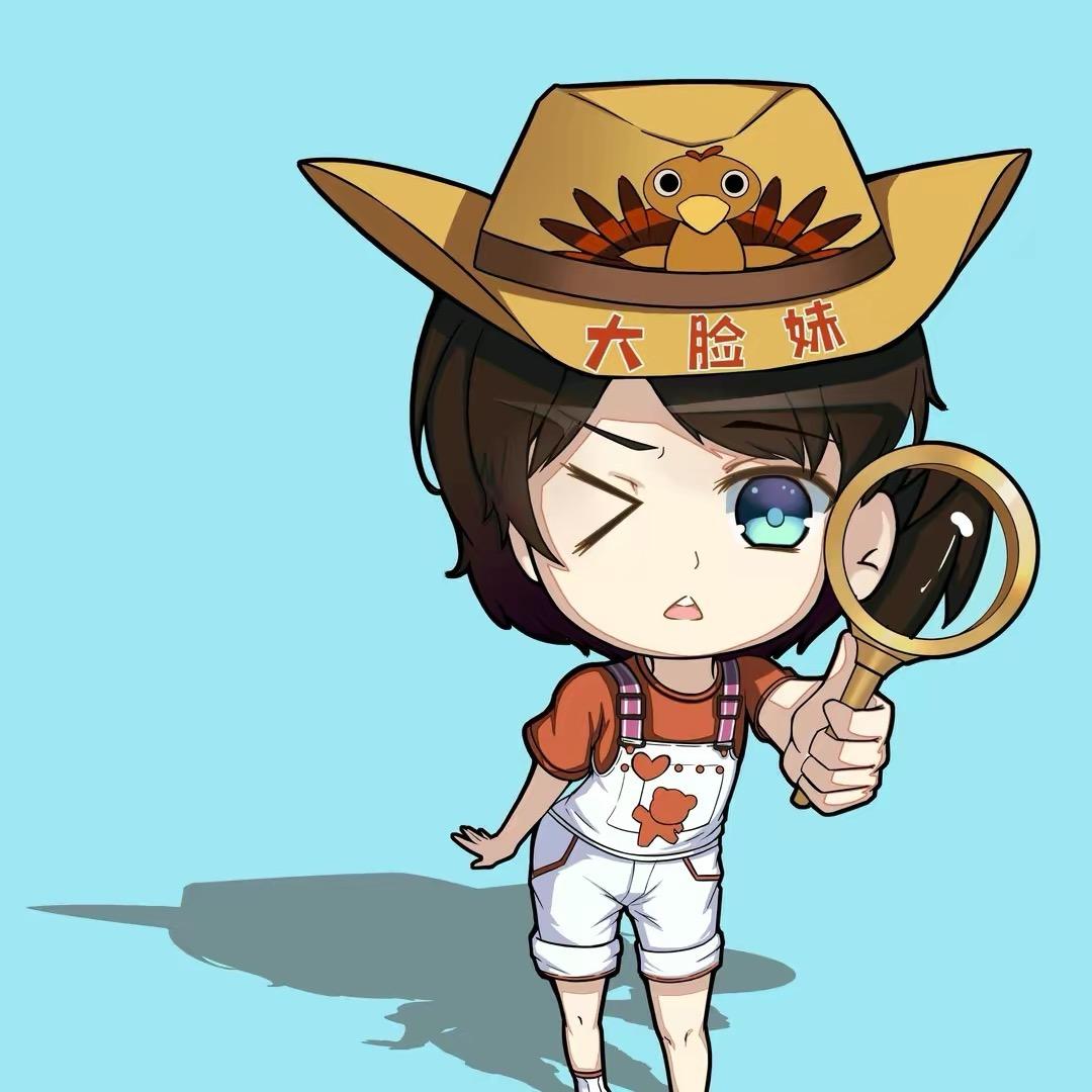 绝地大脸妹@抖音