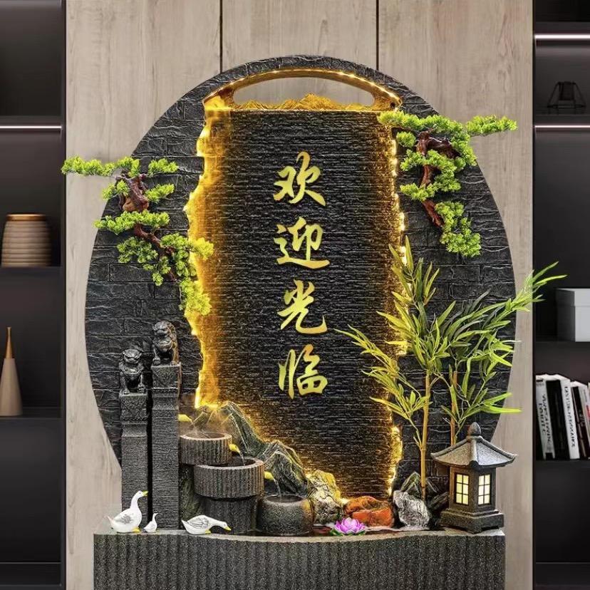 东博流水景观(流水摆件、假山、水幕墙)