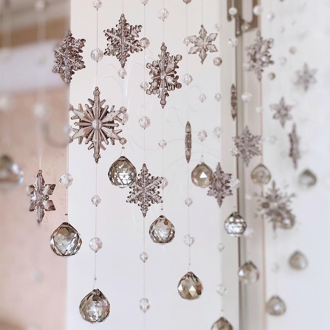 优佳水晶珠帘隔断帘