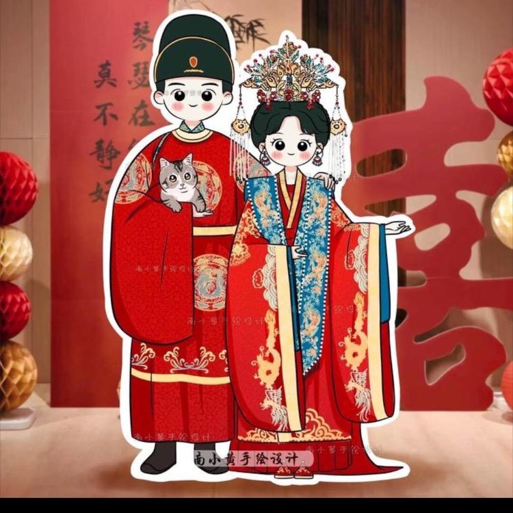 宝宝和晓娜婚礼庆典现场表哥