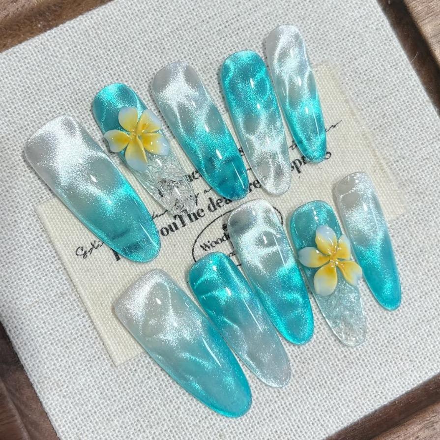 秋秋qiuqiu纯手工穿戴甲