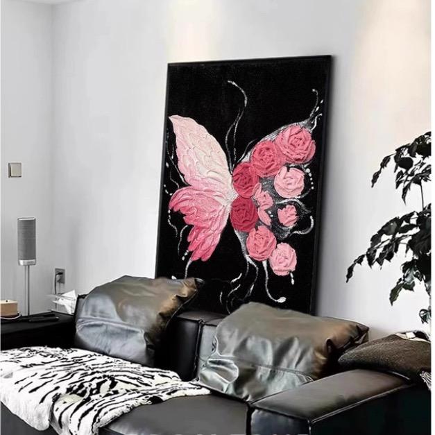 恋家  工厂手工砂岩装饰画