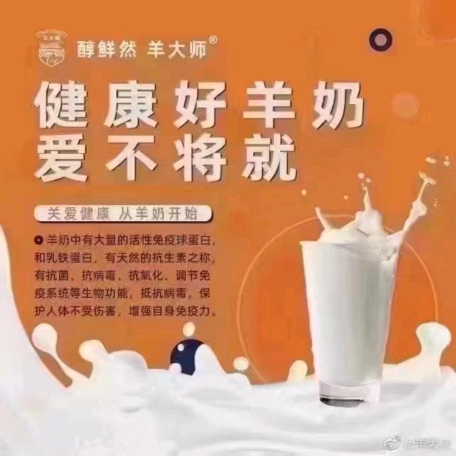广丰羊大师鲜羊奶