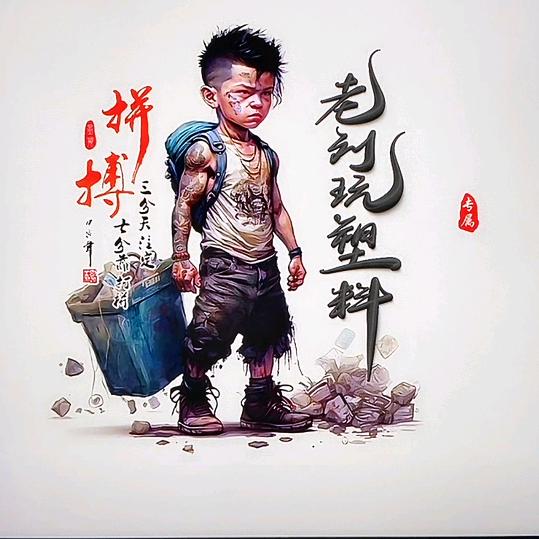 老刘玩塑料