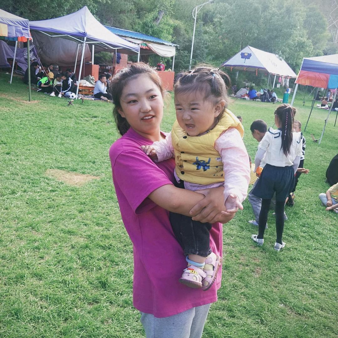 我爱老公和孩子。