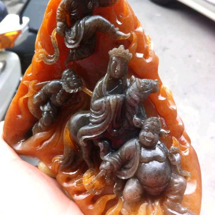 阿竞和田玉（碧玉尖选）