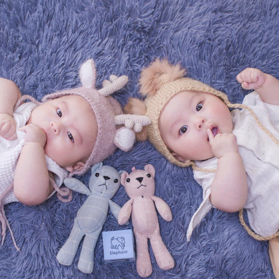 双胞胎💓麻麻💕