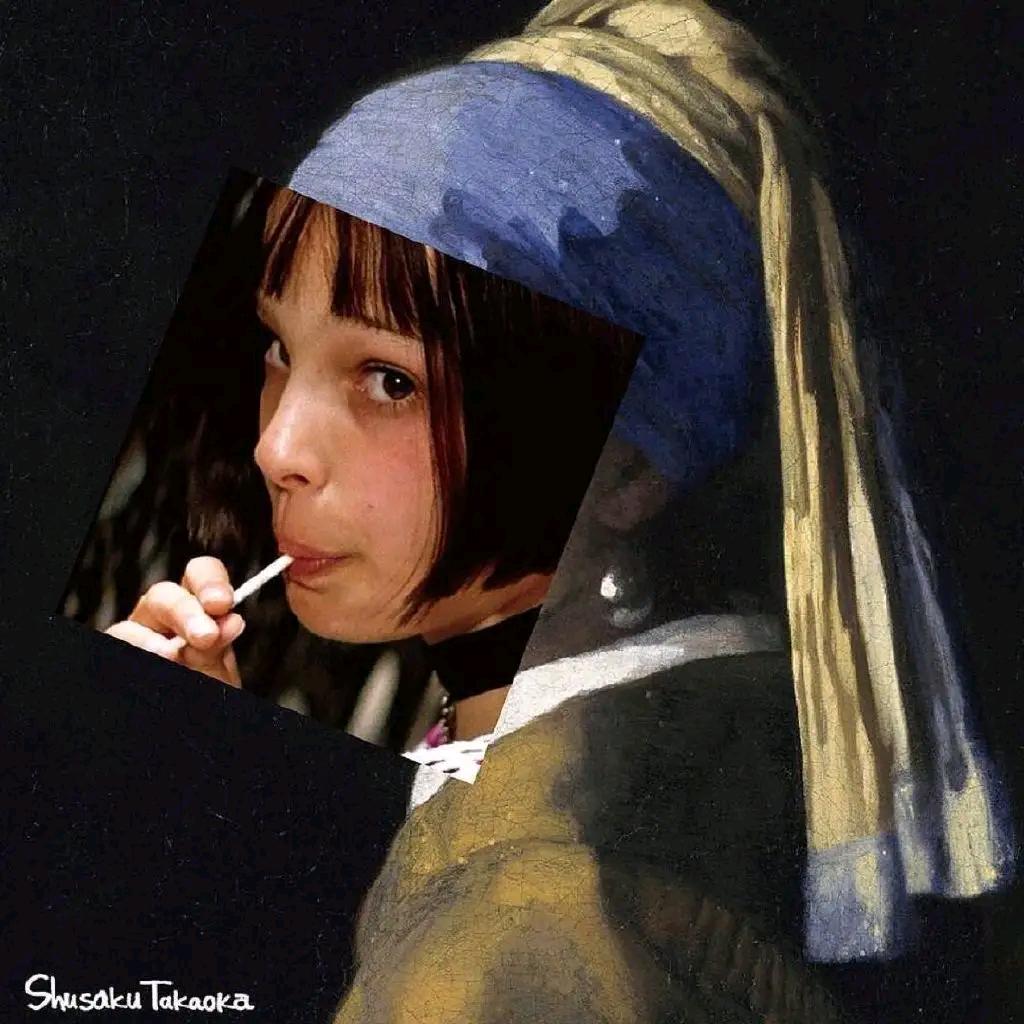 卖摆烂的小女孩