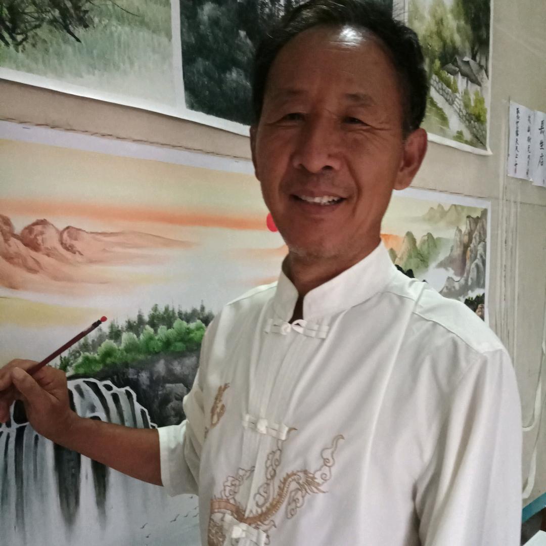 墨怡书画，刘安福
