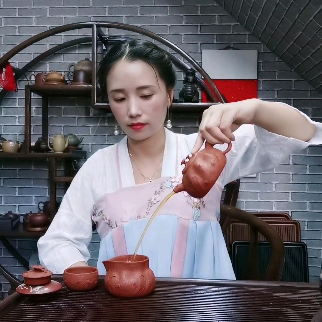 老付紫砂工作室二丫紫砂