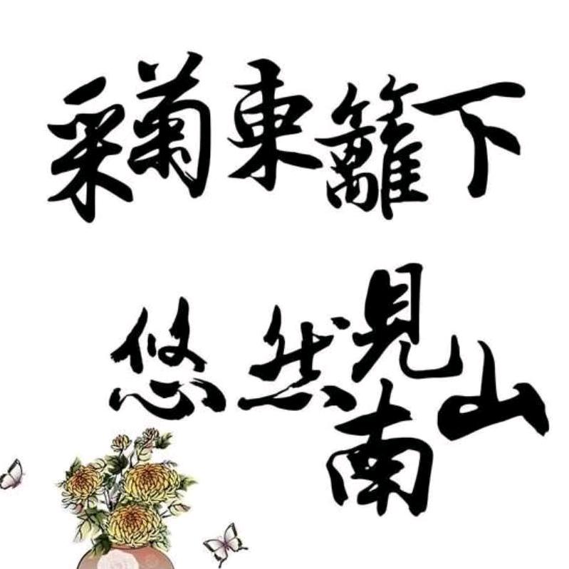 采菊东篱下