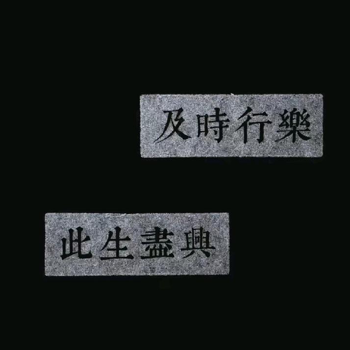 及時行樂 此生盡典