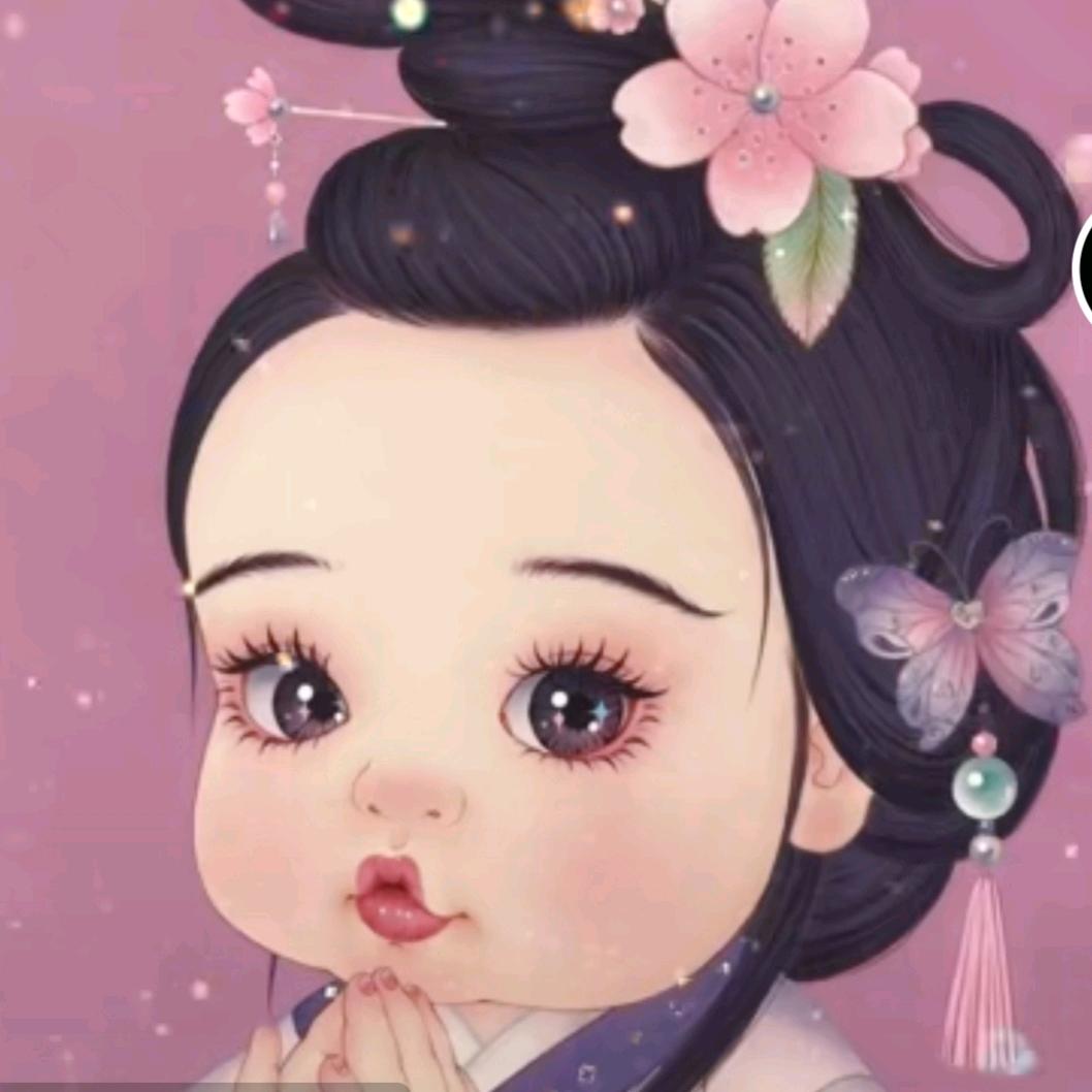 招财猫女孩的头像