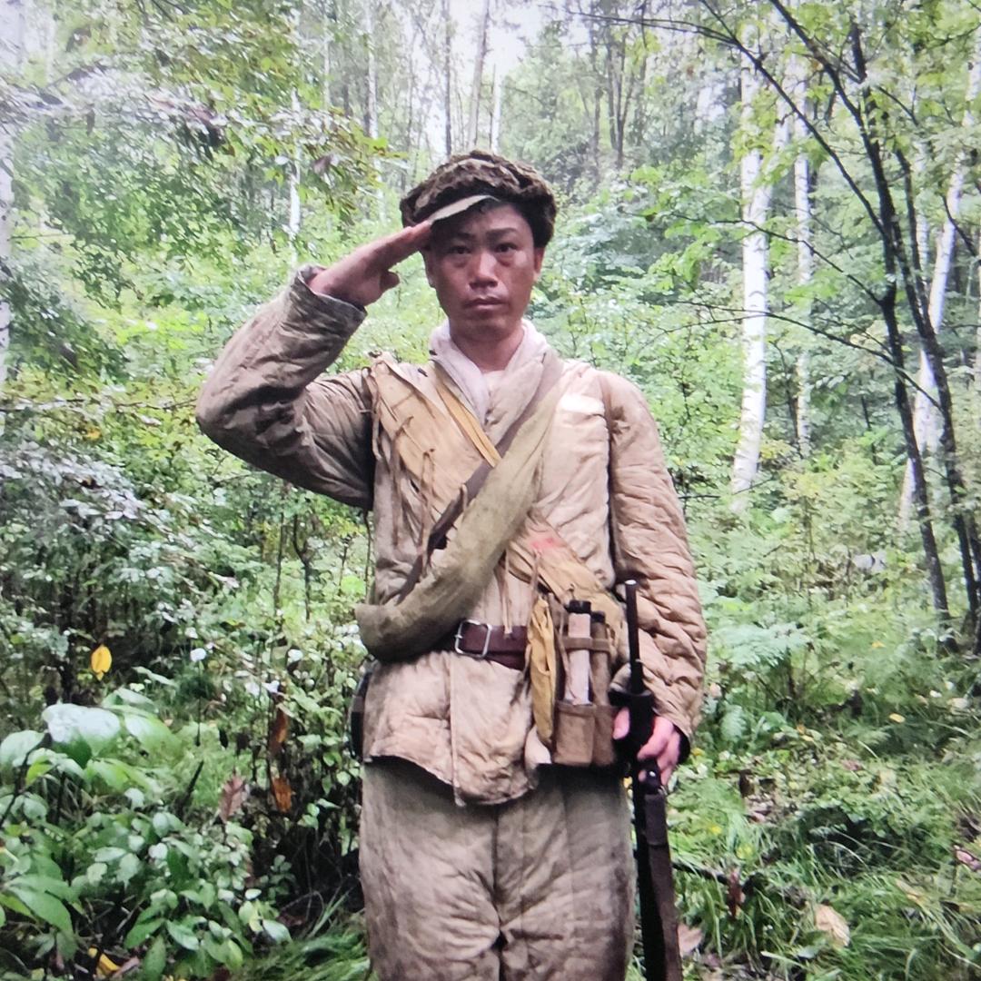 柴河镇.长石村.老付