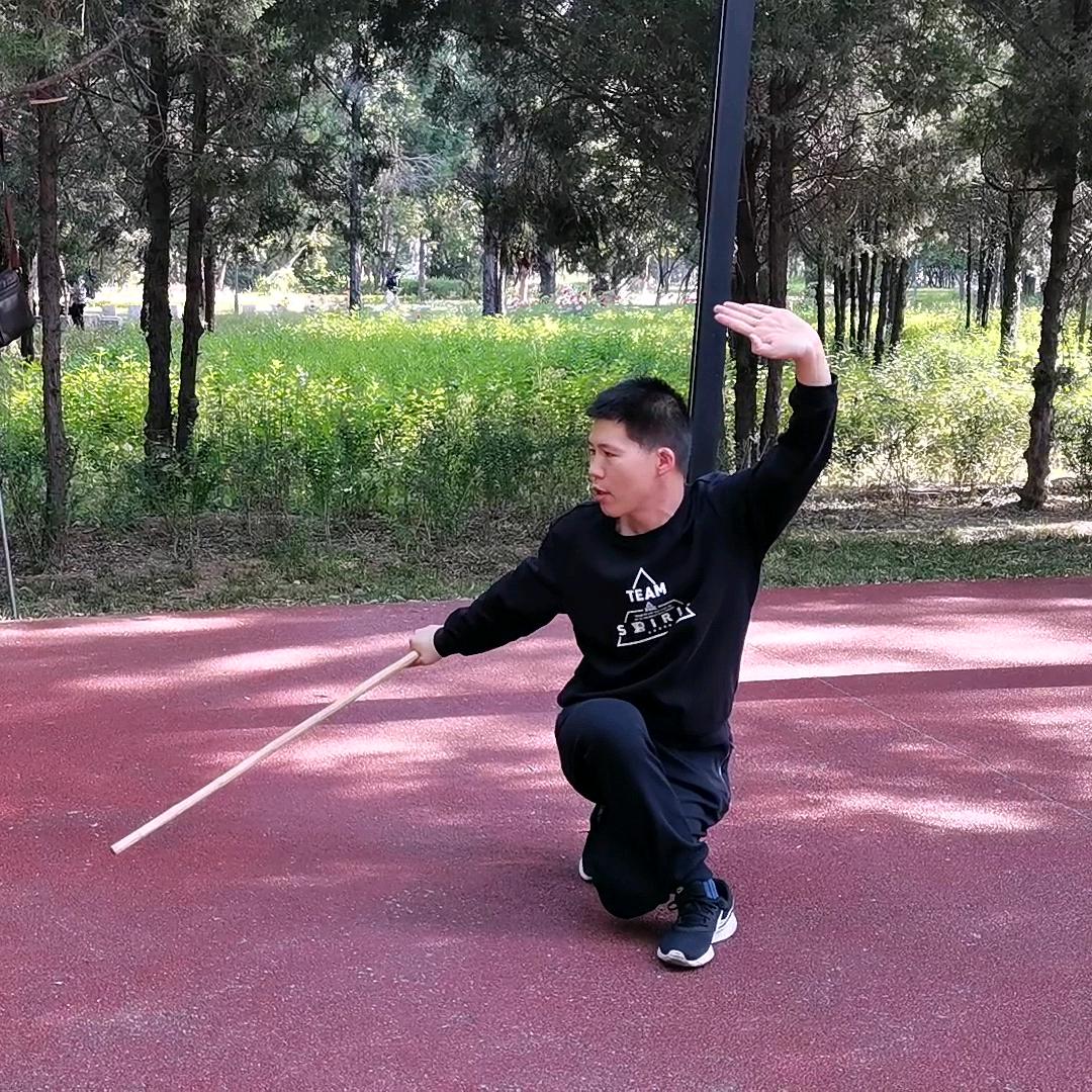 鞭杆、太极教练