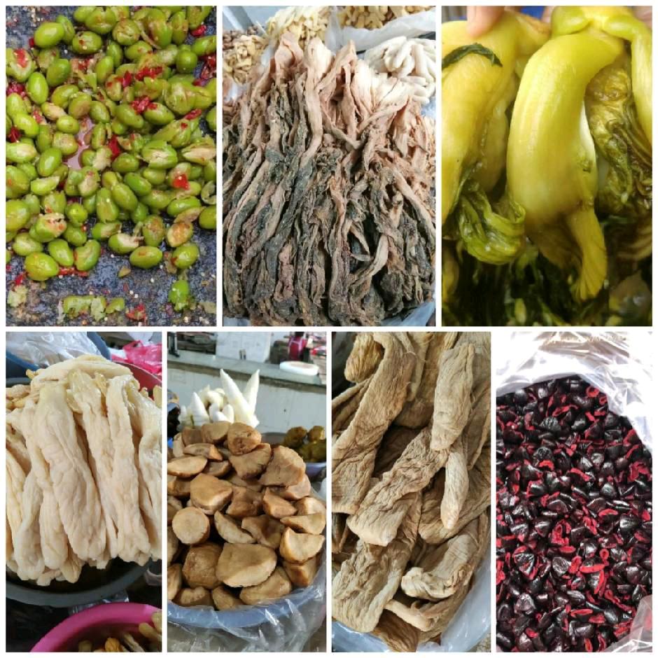 高州特产黄瓜咸，芋苗本地头菜叶梅菜萝卜干