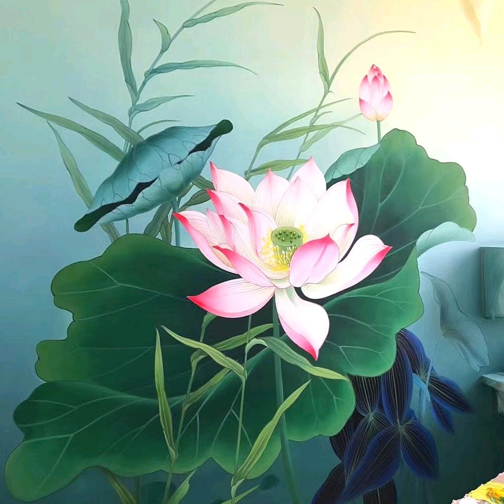 杭州墨点广告墙绘+墙绘模板刻字