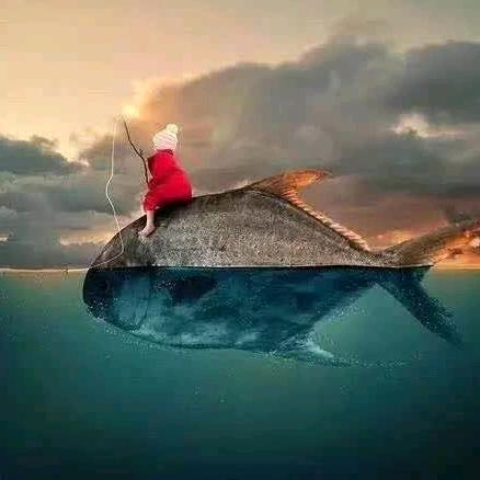 海蓝蓝~海上漂
