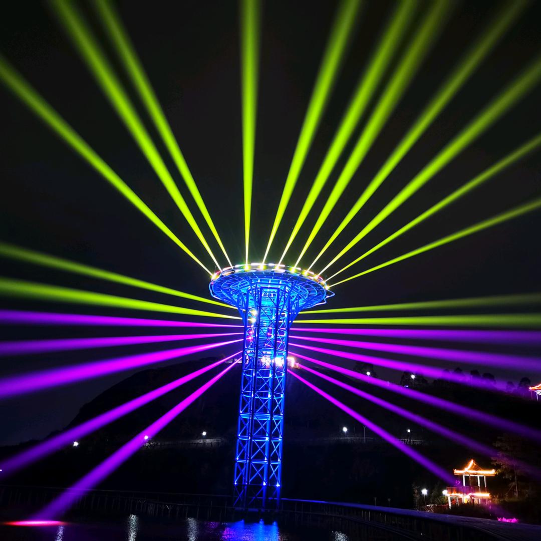 户外文旅演出防水灯光设备厂家（歌斯达）