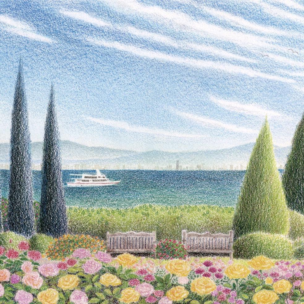 蓝色清晨