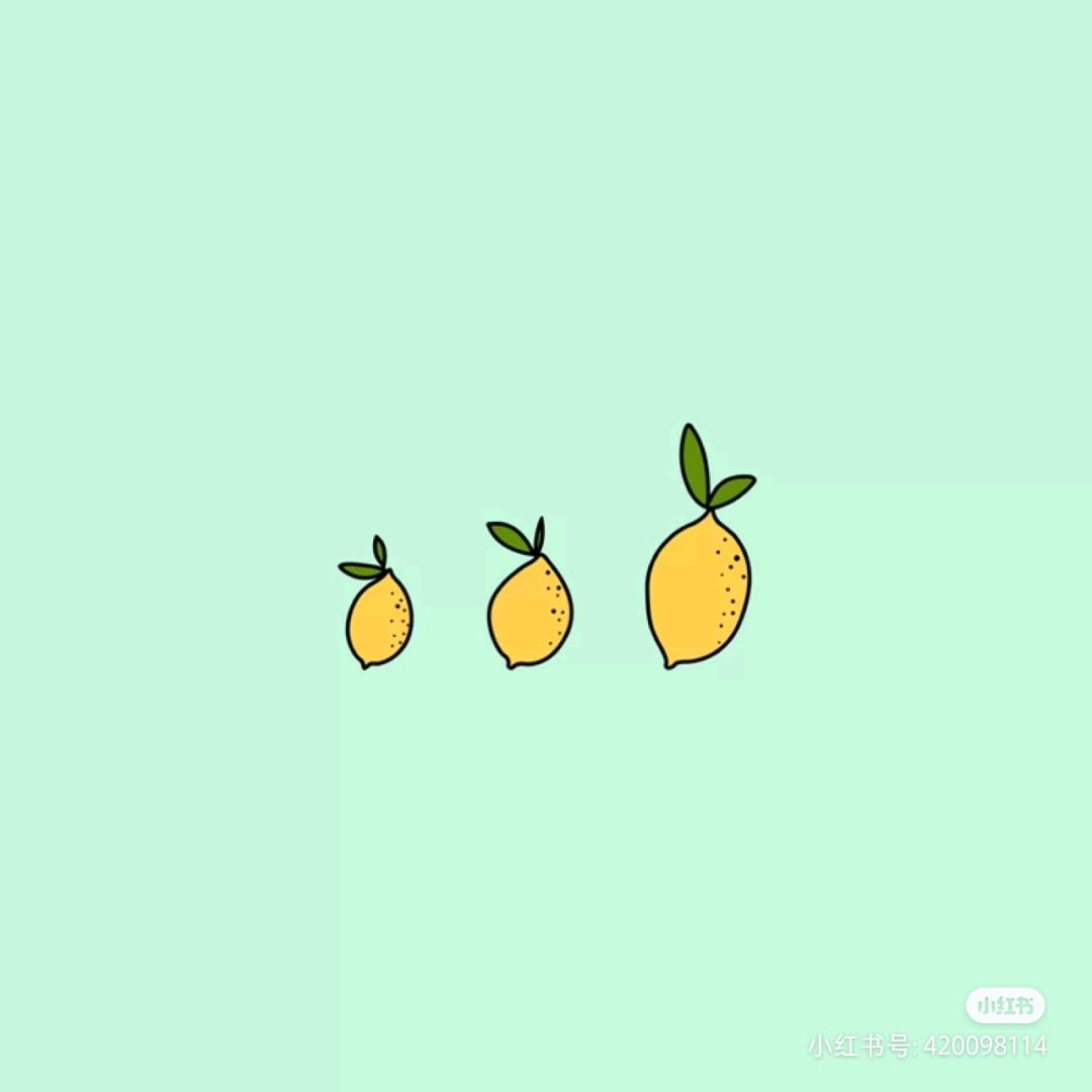 三片小柠檬