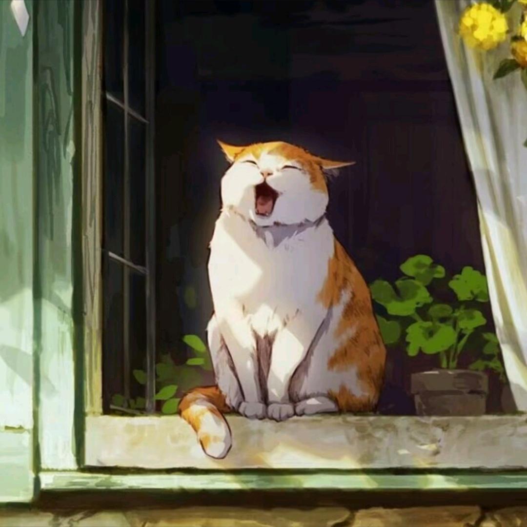 街巷口的猫