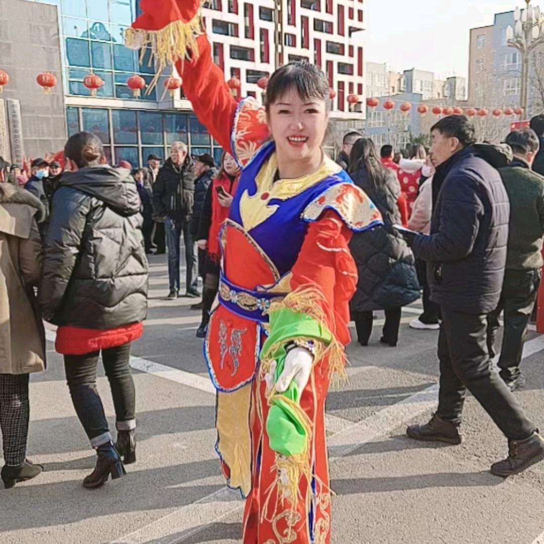 山西非遗锣鼓教练艳姐！