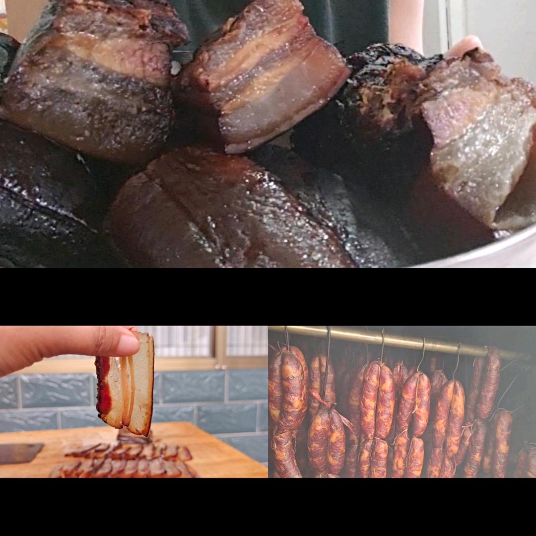 @贵州柏枝柴火4️⃣年烟熏老腊肉