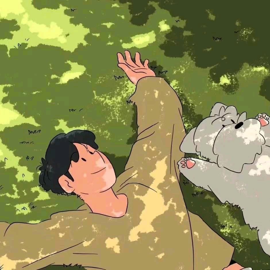 烤地瓜的小男孩