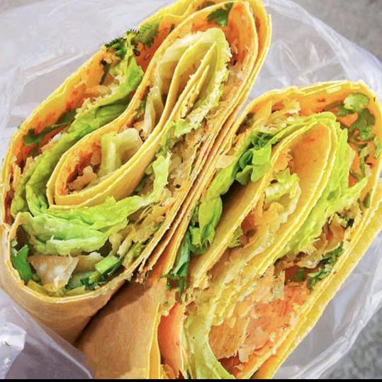 湖畔鱼香菜煎饼