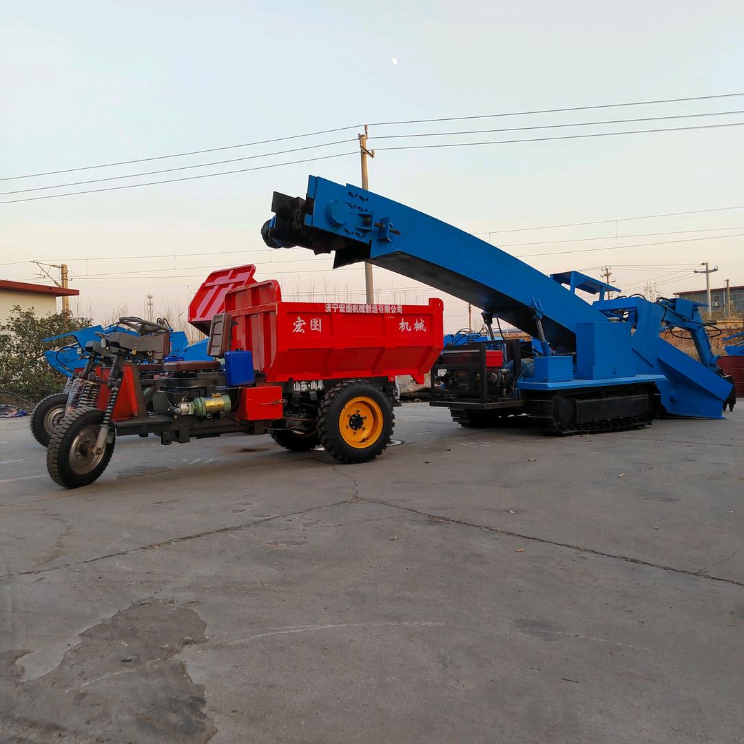 济宁宏图 扒渣机 矿用三轮 电机车