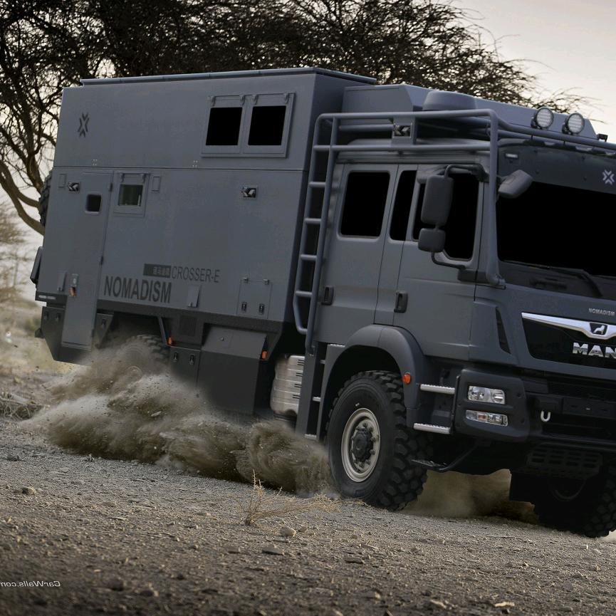 开着房车转圈圈