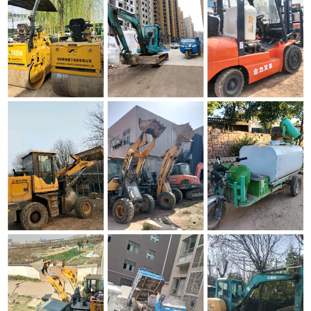 压路机，挖机，叉车，装载机