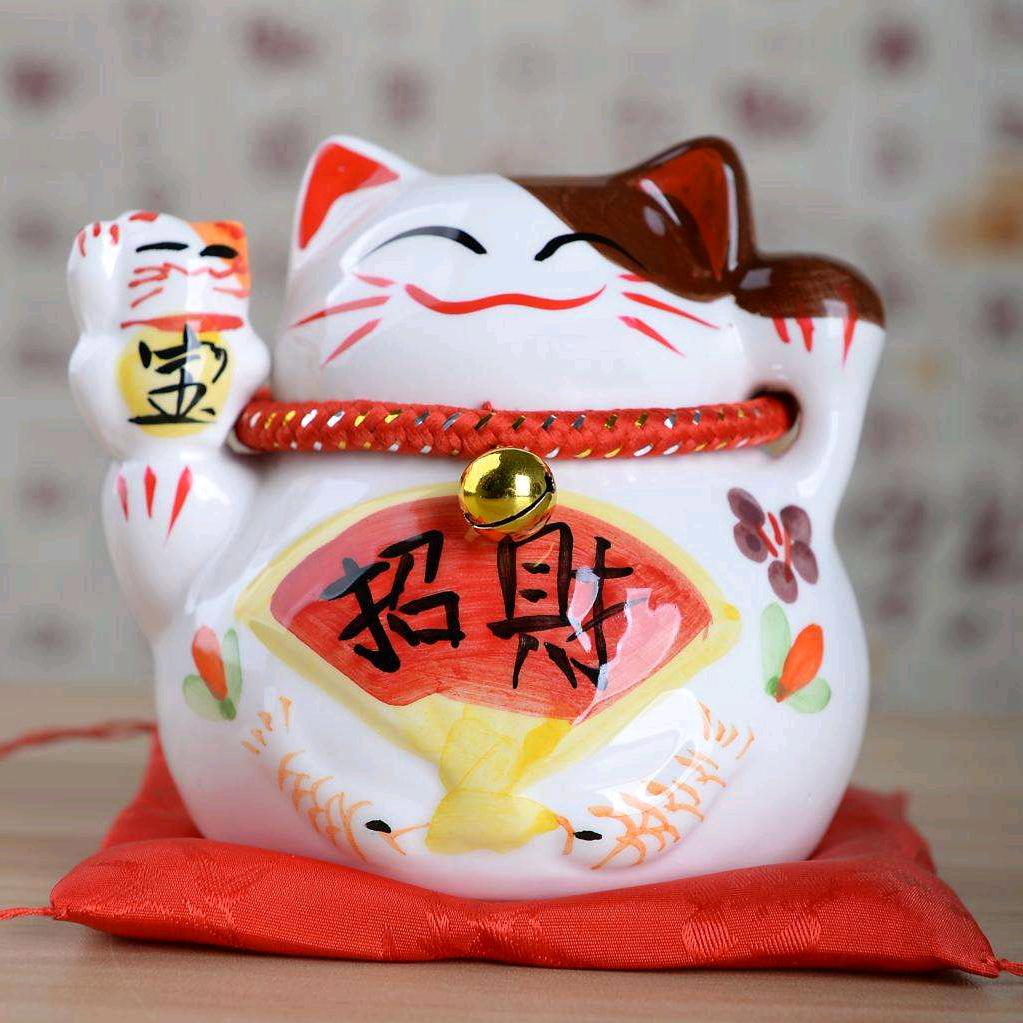 招财猫的微笑