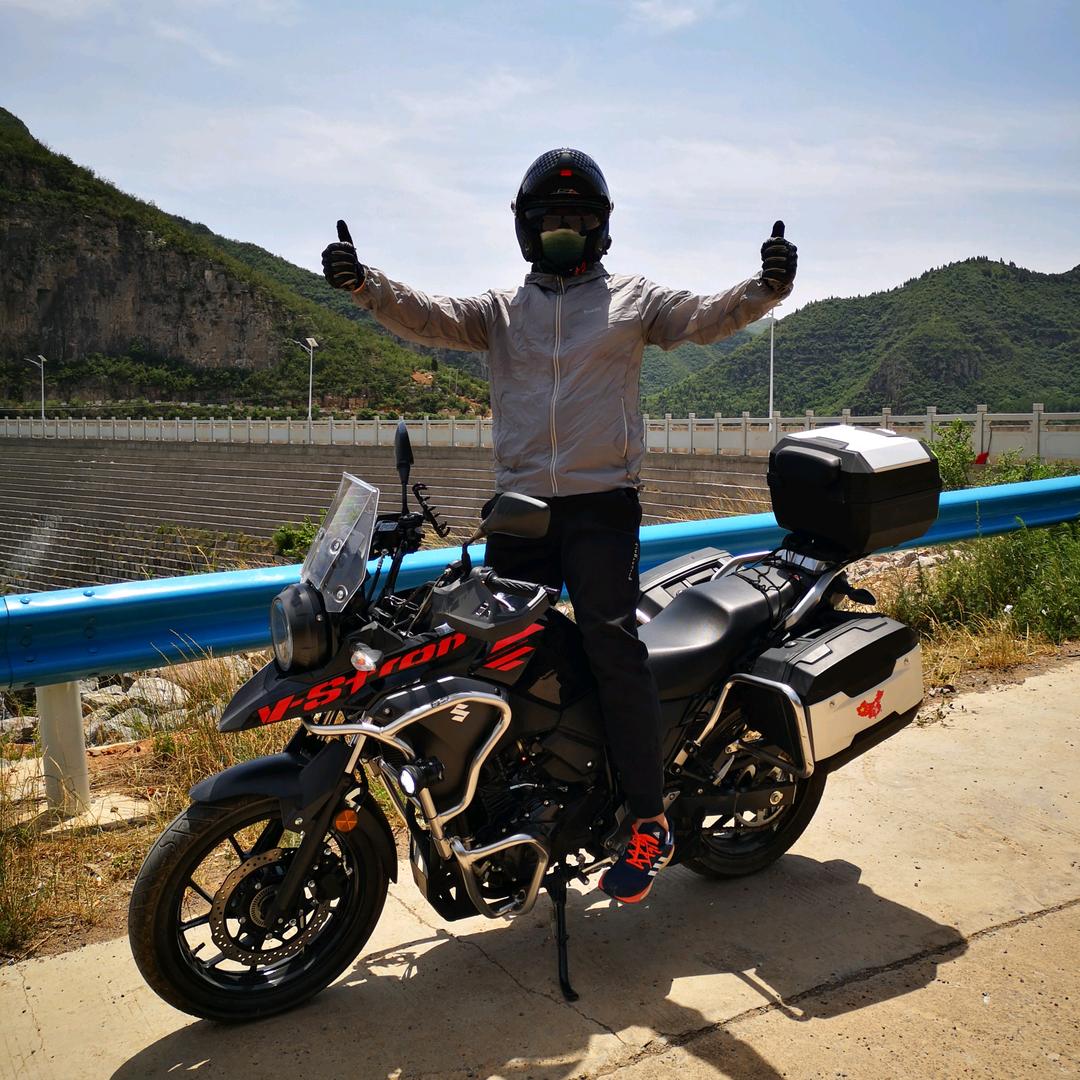 会拍照的骑行者